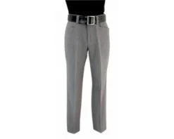Smitty Umpire Smitty Flat Front Heather Grey Combo Umpire Pants
