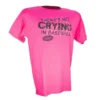 LOUISVILLE SLUGGER Youth No Crying In Baseball T Pink