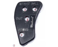 Markwort 4-Dial Plastic Umpire Indicator - 4/3/3 Count