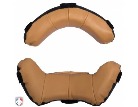 Wilson Umpire Gear Wilson MLB Two Tone Umpire Mask Replacement Pads - Black And Tan 4 Wilson Umpire Gear Wilson MLB Two Tone Umpire Mask Replacement Pads - Black And Tan - Image 4