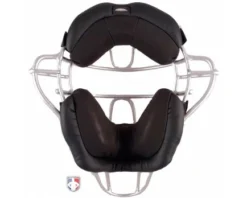 Wilson Umpire Gear Wilson MLB Wrap Around Umpire Mask Replacement Pads - Black -UMPLIFE Shop A3816 BK Wilson Wrap Around Umpire Replacement Pads Back In Mask 1