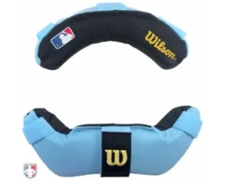 Wilson Umpire Gear Wilson MLB Umpire Mask Replacement Pads - Sky Blue And Black