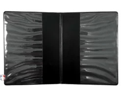 Smitty Umpire Oversized "Book" Style 6” Umpire Lineup Card Holder / Game Card Referee Wallet -UMPLIFE Shop ACS 542 Smitty Oversized Game Card Holder Open Flat