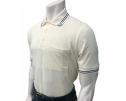 Smitty Umpire Smitty Short Sleeve Body Flex Umpire Shirt - Cream