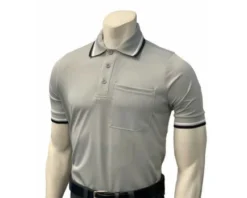 Smitty Umpire Smitty Short Sleeve Body Flex Umpire Shirt - Grey