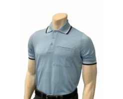 Smitty Umpire Smitty Short Sleeve Body Flex Umpire Shirt - Powder Blue