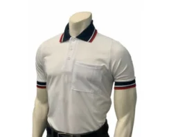 Smitty Umpire Smitty Short Sleeve Body Flex Umpire Shirt - White