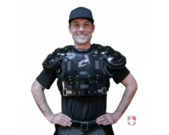 Champro Umpire Gear Champro Air Management Plated Umpire Chest Protector 9 Champro Umpire Gear Champro Air Management Plated Umpire Chest Protector -UMPLIFE Shop CPAMT Champro Air Management Plated Umpire Chest Protector worn front