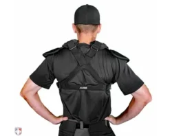 ALL-STAR Umpire Gear All-Star Internal Shell Umpire Chest Protector -UMPLIFE Shop CPU26 All Star Internal Shell Umpire Chest Protector Worn Back View