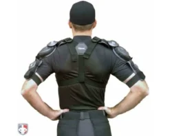 Diamond Umpire Gear Diamond Pro Umpire Chest Protector -UMPLIFE Shop DCP PRO Worn Back All Attachments 1