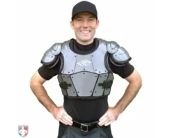 Diamond Umpire Gear Diamond Pro Umpire Chest Protector -UMPLIFE Shop DCP PRO Worn Front 1