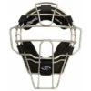 Diamond Umpire Gear Diamond Silver Big League Aluminum Umpire Mask With Leather