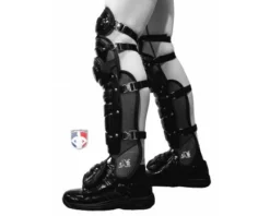 Diamond Umpire Gear Diamond IX3 Umpire Shin Guards -UMPLIFE Shop DLGiX3 Diamond iX3 Umpire Shin Guards Side