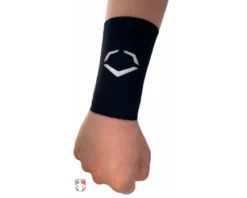 EvoShield MLB PRO-SRZ Protective Wrist Guard - Black -UMPLIFE Shop EVO PRO EvoShield Protective Wrist Guard Outside Worn