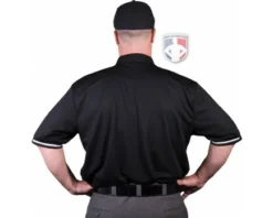 Smitty Umpire Smitty Vertical Stripe Umpire Shirt - Black -UMPLIFE Shop Eric BB310SSBlack Back