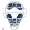 Force3 Umpire Gear Force3 Silver Defender Umpire Mask With Black