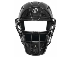 Force3 Umpire Gear Force3 Black Defender Hockey Style Umpire Helmet