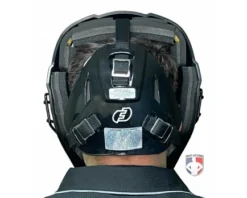 Force3 Umpire Gear Force3 Black Defender Hockey Style Umpire Helmet 11 Force3 Umpire Gear Force3 Black Defender Hockey Style Umpire Helmet -UMPLIFE Shop F3 HSMv3 BK Force3 Black Defender Hockey Style Umpire Helmet worn back