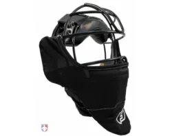 Force3 Umpire Gear Force3 Cloth Mask For Umpire Masks & Helmets -UMPLIFE Shop F3 PPE Force3 PPE On Mask Front Angled View