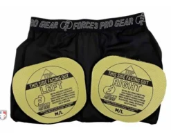 Force3 Umpire Gear Force3 Black Compression Umpire Tights With Dupont Kevlar Thigh Protection -UMPLIFE Shop F3 TIGHTS V2 Force3 V2 Compression Umpire Tights with Kevlar Thigh Protection Folded with Plates