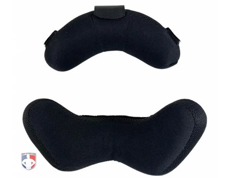 ALL-STAR Umpire Gear All-Star LUC Umpire Mask Replacement Pads - Black 2 ALL-STAR Umpire Gear All-Star LUC Umpire Mask Replacement Pads - Black - Image 2