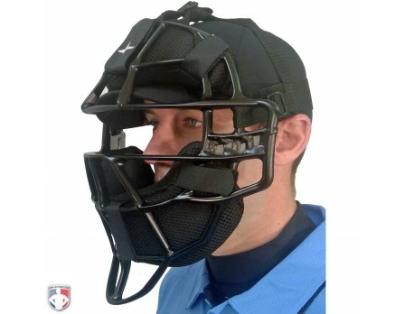 ALL-STAR Umpire Gear All-Star Black Magnesium Umpire Mask With Black LUC 6 ALL-STAR Umpire Gear All-Star Black Magnesium Umpire Mask With Black LUC - Image 6