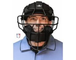 ALL-STAR Umpire Gear All-Star Matte Black System 7 Steel Umpire Mask With UltraCool -UMPLIFE Shop FM4000 MBK All Star Matte Black System 7 Steel Umpire Mask with UltraCool