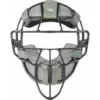 ALL-STAR Umpire Gear All-Star Black Magnesium Umpire Mask With Grey LUC