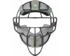 ALL-STAR Umpire Gear All-Star FM4000MAG Umpire Mask Replacement Pads - Grey -UMPLIFE Shop FM4000MAG UMP BK GY Front Low 1