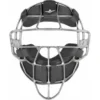 ALL-STAR Umpire Gear All-Star Silver Magnesium Umpire Mask With Black LUC