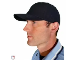 Smitty Umpire Smitty Performance Flex Fit Umpire Cap -UMPLIFE Shop HT316 N Smitty Performance Flex Fit Umpire Cap 6 Stitch Worn Front Angled View