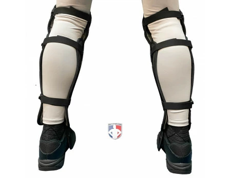 ALL-STAR Umpire Gear All-Star 17" Single Knee Umpire Shin Guards 4 ALL-STAR Umpire Gear All-Star 17" Single Knee Umpire Shin Guards - Image 4
