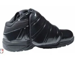 New Balance Referee And Umpire Shoes New Balance V3 All-Black Mid-Cut Umpire Plate Shoes -UMPLIFE Shop MU460XB3 New Balance V3 All Black Mid Cut Umpire Plate Shoes Inside Side View