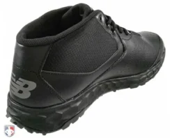 New Balance Referee And Umpire Shoes New Balance V3 All-Black Mid-Cut Umpire Base Shoes 13 New Balance Referee And Umpire Shoes New Balance V3 All-Black Mid-Cut Umpire Base Shoes -UMPLIFE Shop MUM950B3 New Balance V3 All Black Mid Cut Umpire Base Shoes Inside Back Angled View