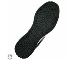 New Balance Referee And Umpire Shoes New Balance V3 Black & White Mid-Cut Umpire Base Shoes -UMPLIFE Shop MUM950T3 New Balance V3 Black White Mid Cut Umpire Base Shoes Sole View