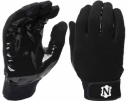 Neumann Officials Gloves Neumann All-Black Officials Gloves With Synthetic Palms