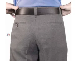 Smitty Umpire Smitty Heather Grey Umpire Base Pants With Expander Waistband 5 Smitty Umpire Smitty Heather Grey Umpire Base Pants With Expander Waistband -UMPLIFE Shop S11X attempt 2 Smitty Heather Grey Base Pants back