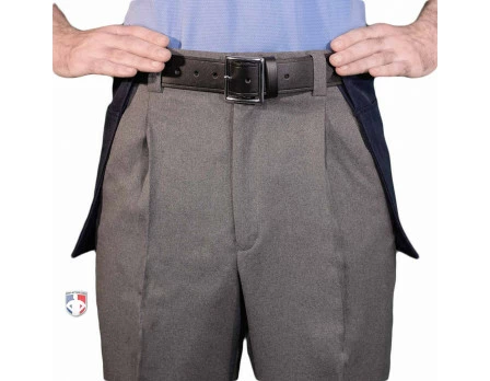 Smitty Umpire Smitty Heather Grey Umpire Plate Pants With Expander Waistband 2 Smitty Umpire Smitty Heather Grey Umpire Plate Pants With Expander Waistband - Image 2