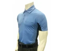 Smitty Umpire Smitty V2 Major League Replica Umpire Shirt - Sky Blue With Black