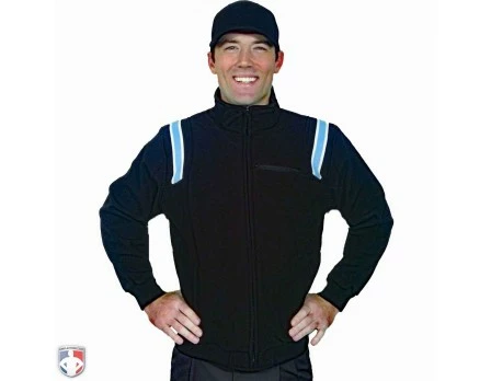 Smitty Umpire Smitty Major League Style Fleece Lined Umpire Jacket - Black And Polo Blue 1 Smitty Umpire Smitty Major League Style Fleece Lined Umpire Jacket - Black And Polo Blue