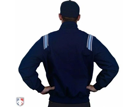 Smitty Umpire Smitty Major League Style Fleece Lined Umpire Jacket - Navy And Polo Blue 2 Smitty Umpire Smitty Major League Style Fleece Lined Umpire Jacket - Navy And Polo Blue - Image 2
