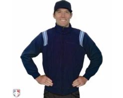 Smitty Umpire Smitty Major League Style Fleece Lined Umpire Jacket - Navy And Polo Blue