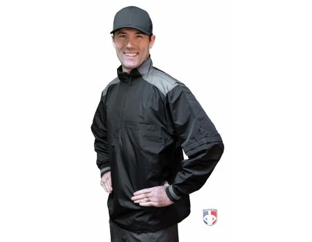 Smitty Umpire Smitty Major League Replica Convertible Umpire Jacket - Black With Charcoal Grey 9 Smitty Umpire Smitty Major League Replica Convertible Umpire Jacket - Black With Charcoal Grey - Image 9