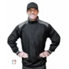 Smitty Umpire Smitty Major League Replica Convertible Umpire Jacket - Black With Charcoal Grey