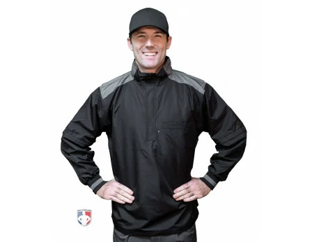 Smitty Umpire Smitty Major League Replica Convertible Umpire Jacket - Black With Charcoal Grey 1 Smitty Umpire Smitty Major League Replica Convertible Umpire Jacket - Black With Charcoal Grey
