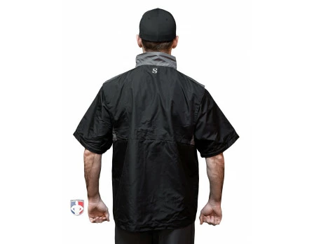 Smitty Umpire Smitty Major League Replica Convertible Umpire Jacket - Black With Charcoal Grey 8 Smitty Umpire Smitty Major League Replica Convertible Umpire Jacket - Black With Charcoal Grey - Image 8