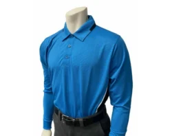 Smitty Umpire Smitty NCAA Softball Long Sleeve Body Flex Men's Umpire Shirt - Bright Blue -UMPLIFE Shop S347 BB Smitty NCAA Softball Long Sleeve Body Flex Mens Umpire Shirt Bright Blue