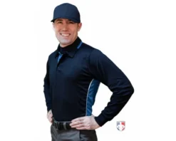 Smitty Umpire Smitty NCAA Softball Long Sleeve Body Flex Men's Umpire Shirt - Midnight Navy