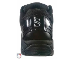 Smitty Umpire Smitty All-Black Umpire / Referee Field Shoes -UMPLIFE Shop SM FIELD Smitty Field Umpire Referee Shoes Back View