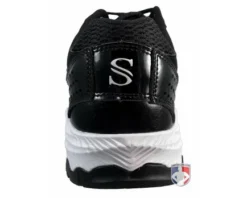 Smitty Umpire Smitty V2 Black & White Umpire / Referee Field Shoes -UMPLIFE Shop SM FIELDv2 Smitty V2 Black White Umpire Referee Field Shoes back wm